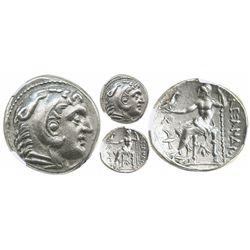 Kings of Macedon, AR tetradrachm, Alexander III (the Great, 336-323 BC), Amphipolis mint, struck und