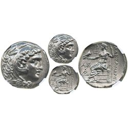 Thrace, Odesses, AR tetradrachm, ca. 281/70-196/88 BC, struck in the name and type of Alexander III