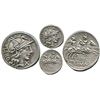 Image 1 : Roman Republic, AR denarius, Q. Marcius Libo, 148 BC, Rome mint.