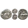 Image 1 : Roman Republic, AR denarius, Sex. Pompeius Fostlus, 137 BC, Rome mint.