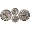 Image 1 : Roman Republic, AR denarius, Q. Minucius Rufus, 122 BC, Rome mint.