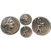 Image 1 : Roman Republic, AR denarius, M. Herennius, 108-107 BC, Rome mint.