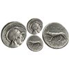 Image 1 : Roman Republic, AR denarius, P. Satrienus, 77 BC, Rome mint.