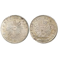 Cordoba, Argentina, 4 reales, 1850.