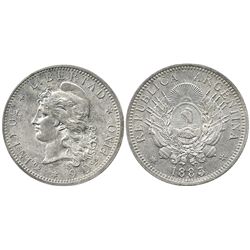 Argentina, 50 centavos, 1882.