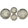 Image 1 : Potosi, Bolivia, bust 8 reales, Charles III, 1777PR, encapsulated NGC MS 62, finest known graded by