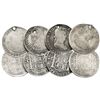Image 1 : Lot of 4 Potosi, Bolivia, bust 4 reales: 1799PP, 1807PJ and 1808PJ under Charles IV; and 1818PJ unde