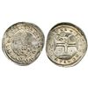 Image 1 : Brazil, 500 reis, crowned-"S00" countermark (1663) on a Lisbon, Portugal, 400 reis of Joao IV, with