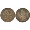 Image 1 : Brazil (Rio mint), copper 80 reis, Pedro I, 1831-R, struck over a previous 80 reis (rare).