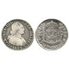 Image 1 : Santiago, Chile, bust 2 reales, Charles IV, 1808FJ.