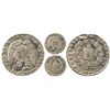 Image 1 : Santiago, Chile, 1/2 real, 1844IJ.