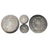 Image 1 : Santiago, Chile, 1/2 real, 1851LA, ex-Whittier, encapsulated NGC MS 65, finest known specimen graded