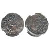 Image 1 : Cartagena, Colombia, copper 1/2 real, 1812, encapsulated NGC AU 53 BN.