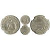 Image 1 : Ecuador (struck in Birmingham, England), copper-nickel 1/2 centavo, 1884-HEATON-BIRMINGHAM, encapsul
