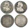 Image 1 : Lot of 2 Guatemala bust 2 reales of Charles IV: 1794M and 1796M.