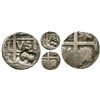 Image 1 : Le Cap, Haiti (under France), 1/2 escalin, anchor countermark (Type I, 1781) on a cut-down Lima, Per