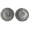 Image 1 : Jamaica (British), 6 shillings 8 pence, "GR" counterstamp (1758) on a Mexico City, Mexico, pillar 8