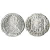 Image 1 : Mexico City, Mexico, bust 8 reales, Charles III, 1786FM, encapsulated NGC AU 58.