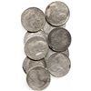 Image 1 : Lot of 10 Mexico City, Mexico, bust 8 reales of Charles III, various dates: 1774FM, 1778FF, 1780FF (