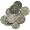 Image 1 : Lot of 10 Mexico City, Mexico, bust 8 reales of Charles IV, various dates: 1791FM, 1792FM, 1793FM, 1
