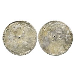 Zacatecas, Mexico, bust 8 reales, Ferdinand VII, 1811, rare type.
