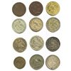 Image 3 : Lot of 12 Mexican Republic cap-and-rays coins (eleven 8R and one 4R), (sold as is, no returns)