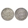 Image 1 : Lima, Peru, pillar 8 reales, Charles III, 1768JM, dot over left mintmark only.