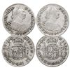 Image 1 : Lot of 2 Lima, Peru, bust 2 reales of Charles IV: 1794IJ and 1795IJ.