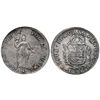 Image 1 : Lima, Peru, 8 reales, 1826JM, scarce first type with smaller effigy, encapsulated NGC MS 63.