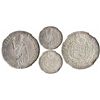 Image 1 : Pasco, Peru, 4 reales, 1855M, "REP" variety, encapsulated NGC AU 58, finest (and only) known specime