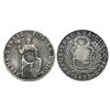 Image 1 : Philippines (under Spain), 8 reales, Ferdinand VII, crowned "F.7.o" countermark (1832-34) on a Cuzco