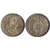 Image 1 : Lisbon, Portugal, copper 40 reis (pataco), Joao VI, 1811, encapsulated NGC AU 55 BN.