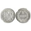 Image 1 : Uruguay, 1 peso, 1893, encapsulated NGC AU 55.