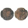 Image 1 : Caracas, Venezuela, copper 1/4 real, 1818, small date, encapsulated NGC XF 40 BN.