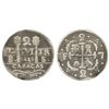 Image 1 : Caracas, Venezuela, 2 reales, 1818BS (struck in 1830), F-7 flanking cross, quadrants of cross transp