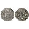 Image 1 : Caracas, Venezuela, 2 reales, 1819BS (struck in 1830), F-7 flanking cross, quadrants of cross transp