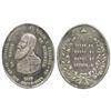 Image 1 : Potosi, Bolivia, oval silver military medal, 1865, Melgarejo.