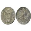 Image 1 : Potosi, Bolivia, oval silver medal (academic award, 1800s).
