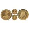 Image 1 : Puerto Rico, miniature gold medal, 1971, 450th anniversary of the transfer of the city of San Juan t