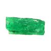 Image 1 : Small but dark-green natural emerald #106, 0.44 carat, with Edward J. Little signature on certificat