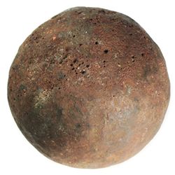 Medium bronze cannonball (rare).