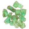 Image 1 : Lot of 10 natural emeralds of 2-3 carats each.