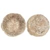 Image 1 : Shallow earthenware pie-dish, encrusted but intact.