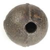 Image 1 : Small iron cannonball grenade, probably 1700s.