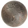 Image 1 : Medium-large iron cannonball, probably 1700s.