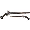 Image 1 : Ornate flintlock pistol, European, ca. 1750s.