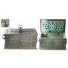 Image 1 : Small iron "armada" chest with original key, Spanish or Portuguese, ca. 1650, found in the Bahamas,