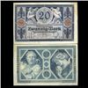 Image 1 : 1915 Germany 20 Mark Note Hi Grade Very Scarce (CUR-05660)