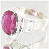 Image 2 : 36.4twc Ruby Sterling Ring (JEW-4111A)