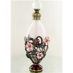 Enameled Handcrafted Perfume Bottle (CLB-1134)